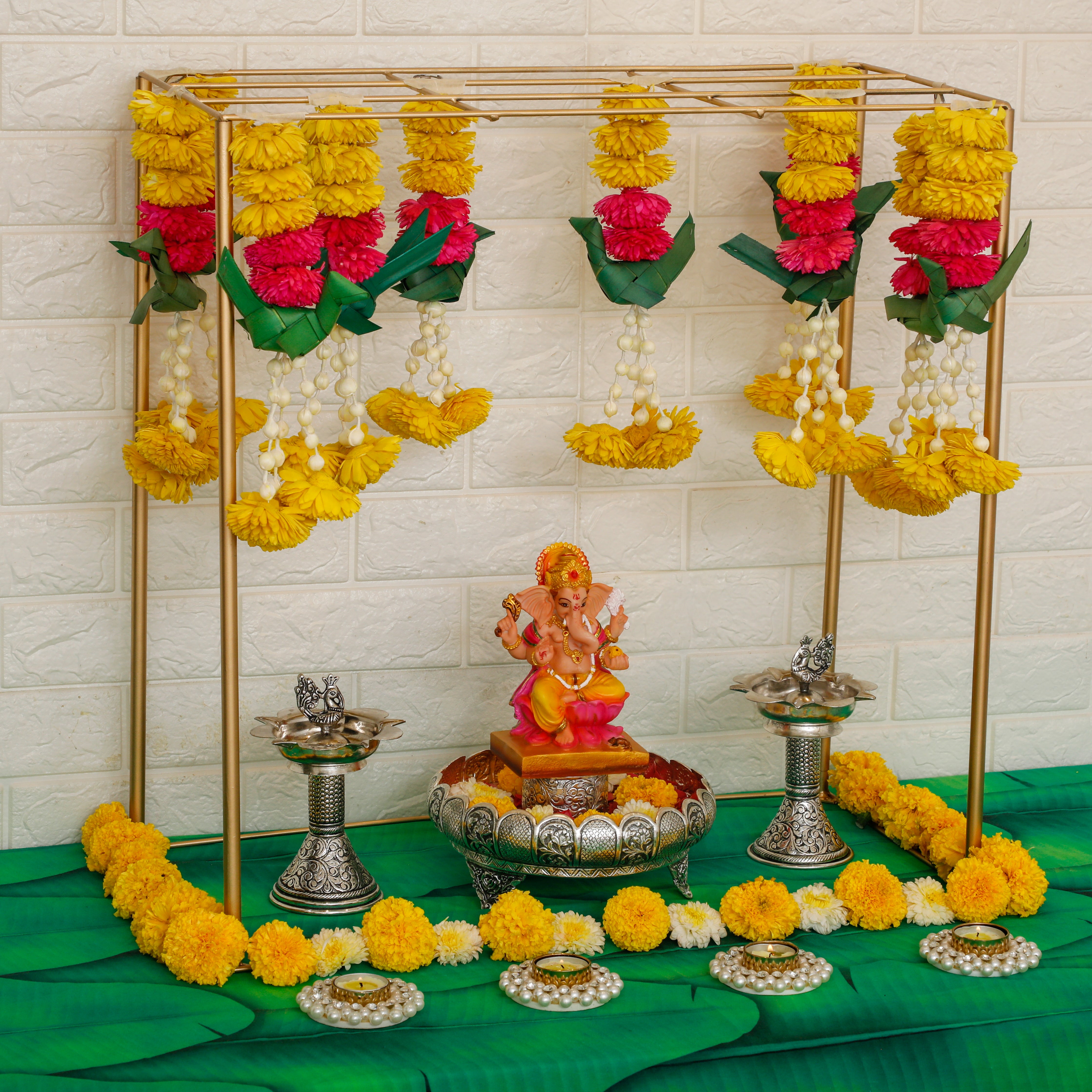 Mandap Style Backdrop Stand